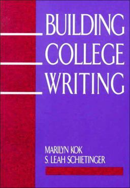 Building College Writing
