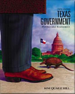 Texas Government Politics and Economics 5th 9780155056152 Front Cover