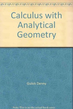 Calculus with Analytical Geometry Calculus with Analytical Geometry