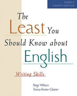Least You Should Know about English 8th 9780155062252 Front Cover