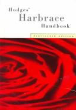 Hodges' Harbrace Handbook 14th 9780155067653 Front Cover