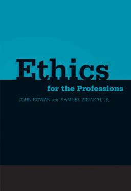 Ethics for the Professions  9780155069992 Front Cover