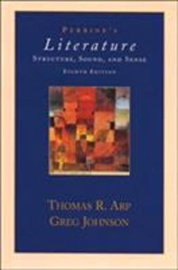 Perrine's Literature Structure, Sound and Sense 8th 9780155074941 Front Cover