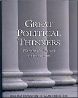 Great Political Thinkers From Plato to the Present 6th 9780155078895 Front Cover