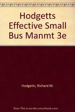 Effective Small Business Management