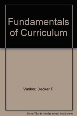 Fundamentals of Curriculum