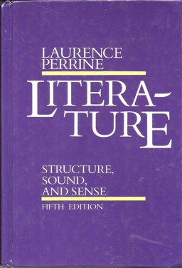 Literature : Structure, Sound and Sense 5th 9780155511088 Front Cover