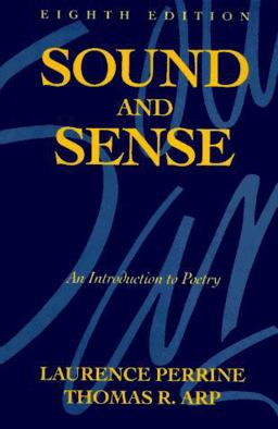 Sound and Sense 8th 9780155826106 Front Cover