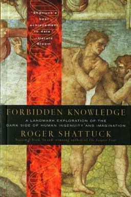 Forbidden Knowledge From Prometheus to Pornography  9780156005517 Front Cover