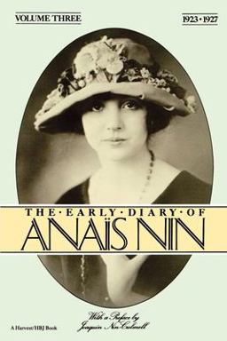 Early Diary of Anais Nin, Vol. 3 (1923-1927)  9780156272506 Front Cover