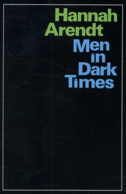 Men in Dark Times  9780156588904 Front Cover