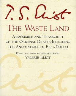 Waste Land Facsimile Edition  9780156948708 Front Cover