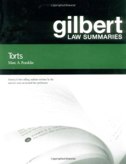 Gilbert Law Summ on Torts Torts 23rd 9780159007556 Front Cover
