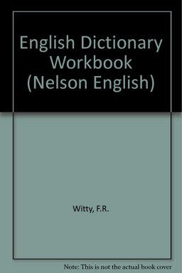 English Dictionary Workbook