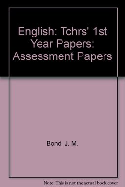 First Year Assessment Papers in English