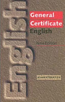 General Certificate English General Certificate English