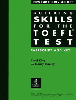 Building Skills for the TOEFL Test