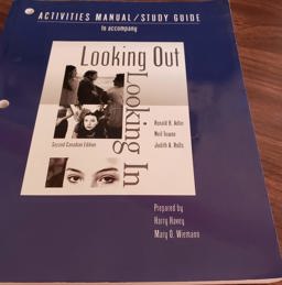 CDN ED Looking Out Looking in Activities Manual/Study Guide