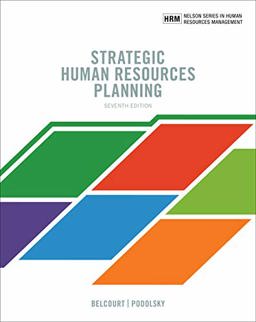 Strategic Human Resources Planning 7th 9780176798086 Front Cover
