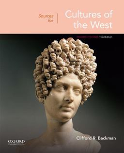 Sources for Cultures of the West Volume 1: To 1750 3rd 9780190070304 Front Cover
