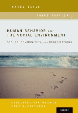 Human Behavior and the Social Environment, Macro Level: Groups, Communities, and Organizations  9780190211066 Front Cover