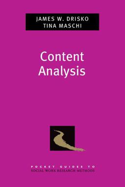 Content Analysis  9780190215491 Front Cover