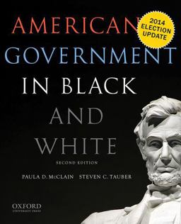 American Government in Black and White 2nd 9780190216030 Front Cover