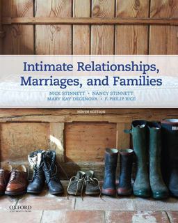 Intimate Relationships, Marriages, and Families 9th 9780190278571 Front Cover