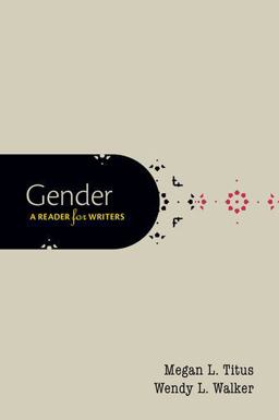 Gender A Reader for Writers  9780190298852 Front Cover