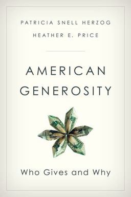 American Generosity Who Gives and Why  9780190456498 Front Cover