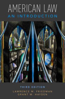 American Law An Introduction 3rd 9780190460594 Front Cover