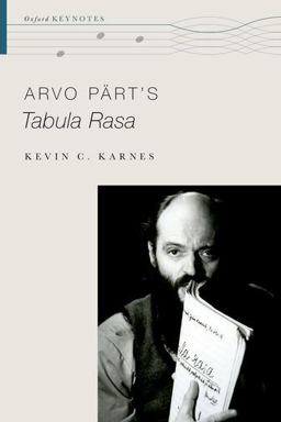 Arvo PÃ¤rt's Tabula Rasa  9780190468989 Front Cover