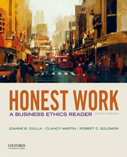 Honest Work: A Business Ethics Reader  9780190497682 Front Cover