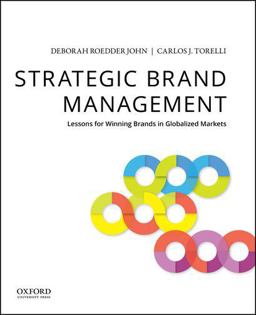 Strategic Brand Management Lessons for Winning Brands in Globalized Markets  9780190646004 Front Cover