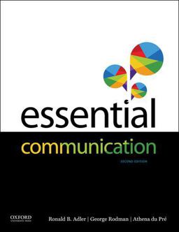 Essential Communication 2nd 9780190650087 Front Cover