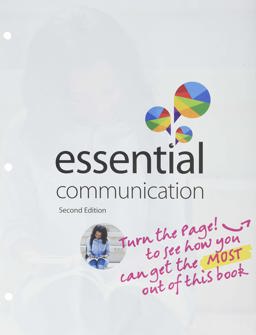 Essential Communication 2nd 9780190650186 Front Cover