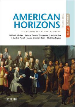 American Horizons: U.s. History in a Global Context  9780190659486 Front Cover