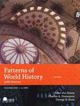 Patterns of World History Volume One: to 1600 with Sources 3rd 9780190693695 Front Cover
