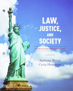 Law, Justice, and Society: a Sociolegal Introduction 5th 9780190843946 Front Cover