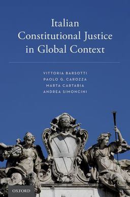 Italian Constitutional Justice in Global Context  9780190859725 Front Cover