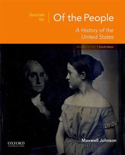Sources for of the People Volume I: To 1877 4th 9780190910143 Front Cover