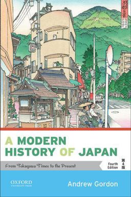 Modern History of Japan From Tokugawa Times to the Present 4th 9780190920555 Front Cover