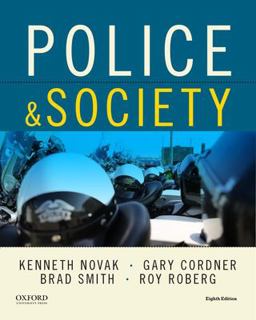Police and Society 8th 9780190940805 Front Cover