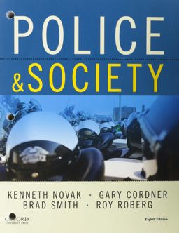 Police and Society 8th 9780190940829 Front Cover