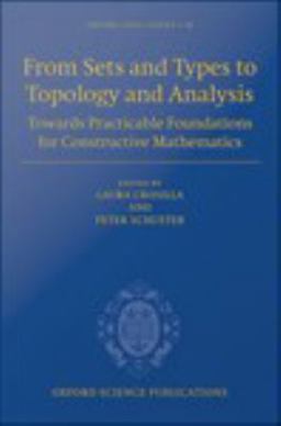 From Sets and Types to Topology and Analysis From Sets and Types to Topology and Analysis