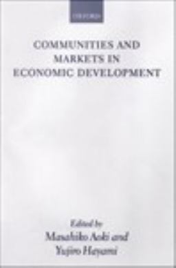 Communities and Markets in Economic Development