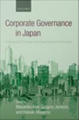 Corporate Governance in Japan