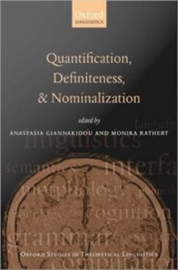 Quantification, Definiteness, and Nominalization