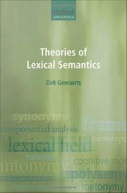 Theories of Lexical Semantics Theories of Lexical Semantics