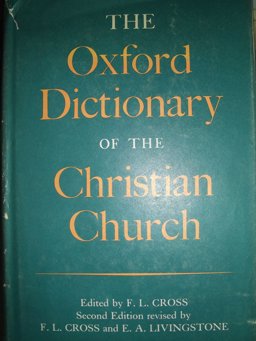 Oxford Dictionary of the Christian Church 2nd 9780192115454 Front Cover